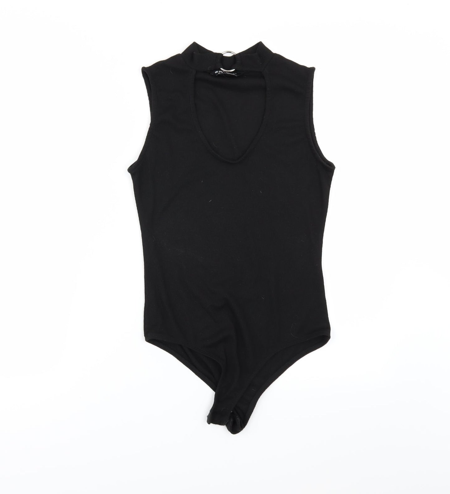 Select Womens Black   Bodysuit One-Piece Size 8