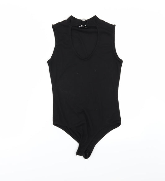 Select Womens Black   Bodysuit One-Piece Size 8