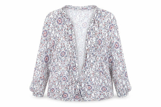 Womens UK Size 8 New Look White Kimono Blouse
