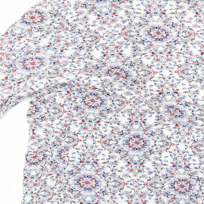 Womens UK Size 8 New Look White Kimono Blouse