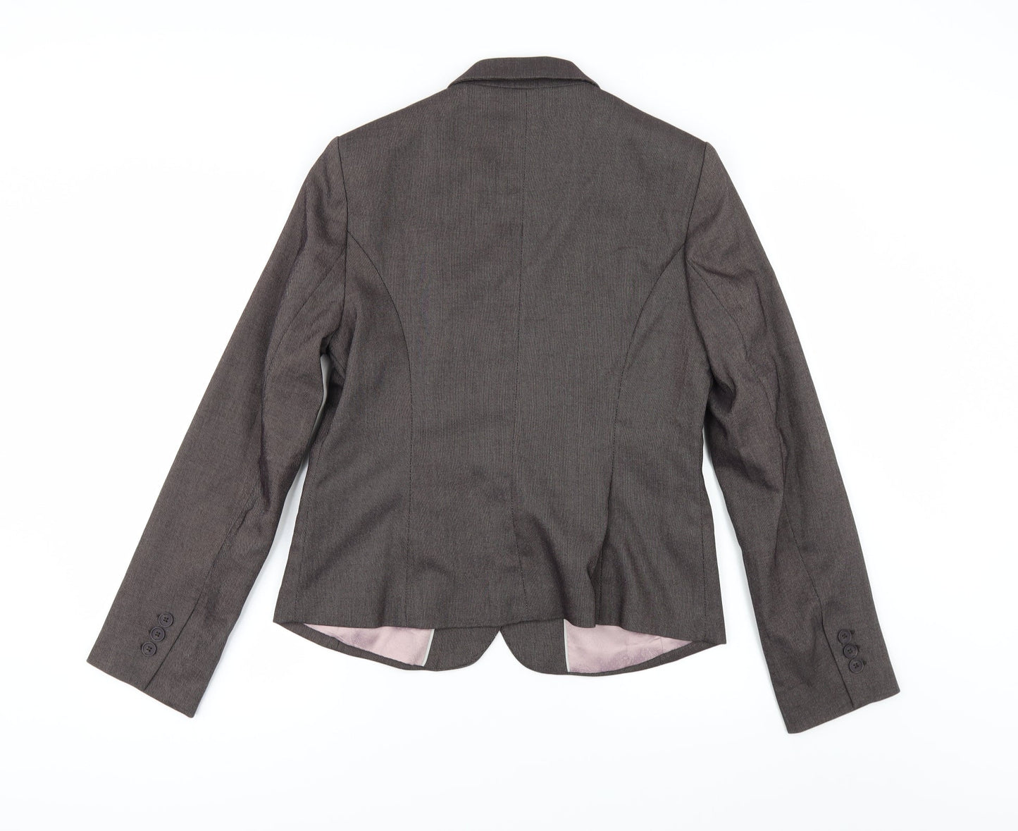 NEXT Womens Brown Herringbone   Suit Jacket Size 14