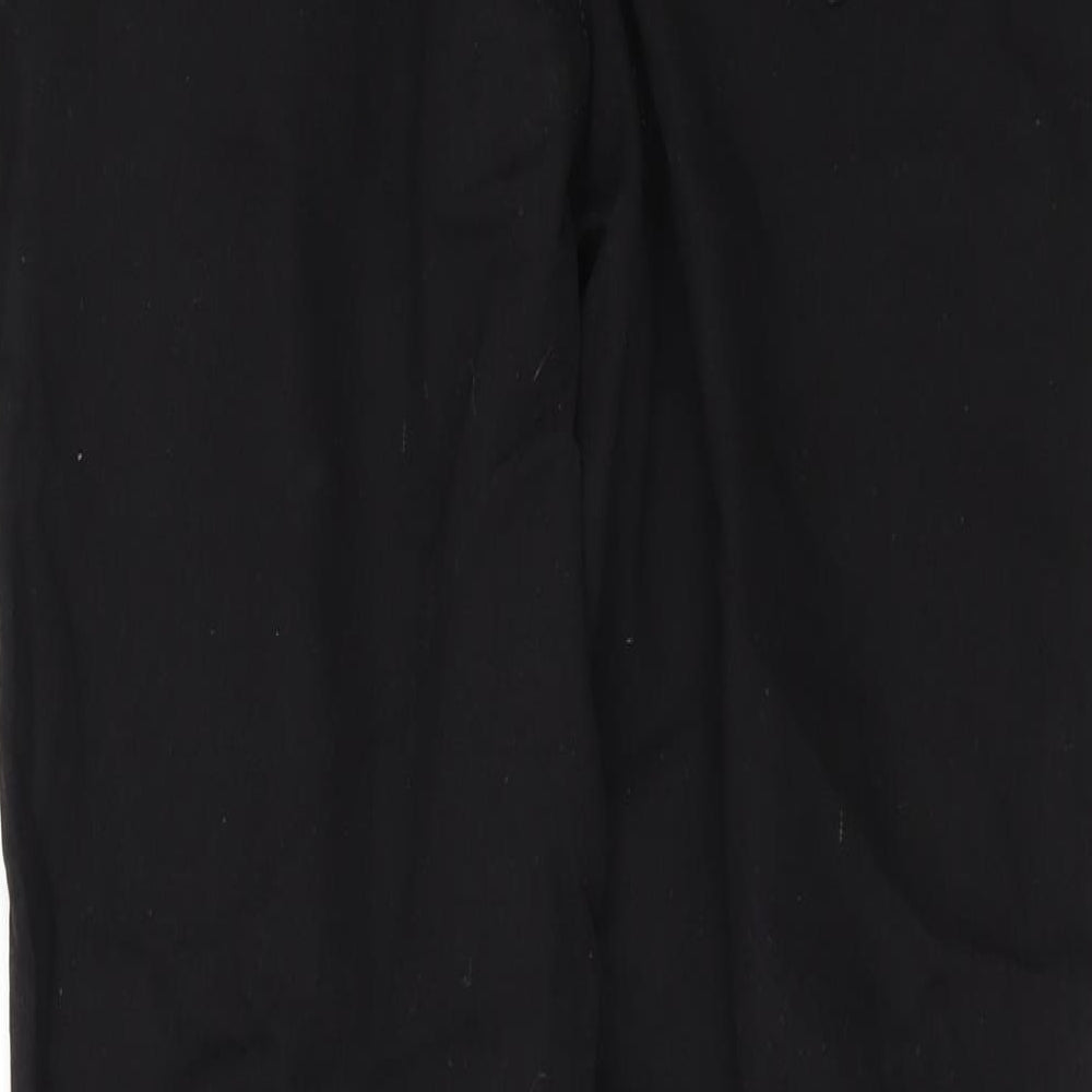 Denim & Co. Womens Black  Denim Jegging Jeans Size 12 L27 in