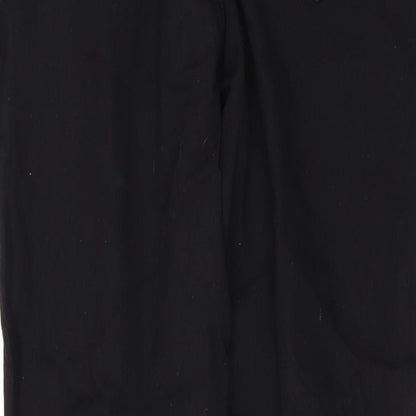 Denim & Co. Womens Black  Denim Jegging Jeans Size 12 L27 in