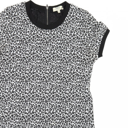 Papaya Womens Grey Animal Print    Size 10