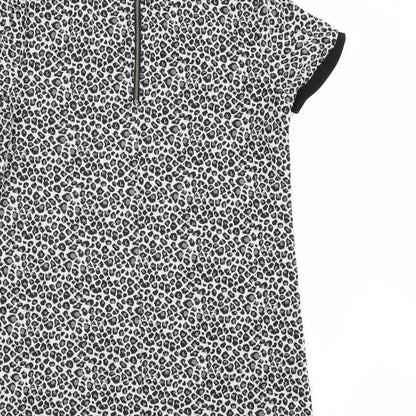 Papaya Womens Grey Animal Print    Size 10