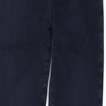 Preworn Womens Blue  Denim Skinny Jeans Size 30 in L30 in