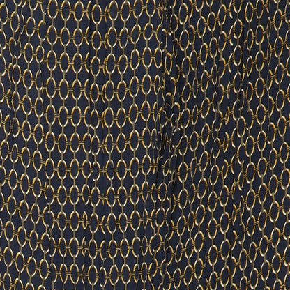 TU Womens Blue Geometric  Trousers  Size 8 L29 in