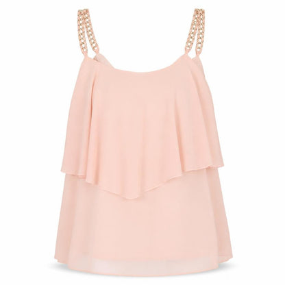 Womens UK Size S Preworn Pink Camisole Tank