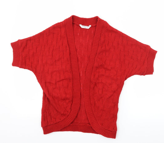 Editions Womens Red   Cardigan Jumper Size S