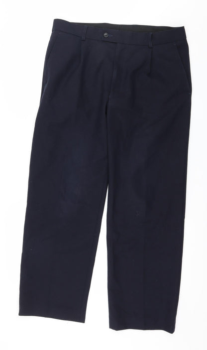 Preworn Mens Blue   Trousers  Size 34 in L27 in