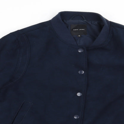 Womens UK Size 12 New Look Blue Jacket