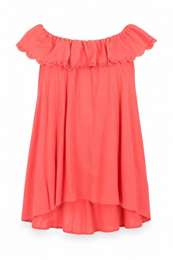Womens UK Size 12 Miss Selfridge Pink Basic Blouse
