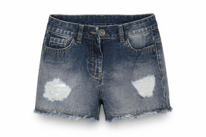 Next Girls Blue   Bermuda Shorts Size 8 Years