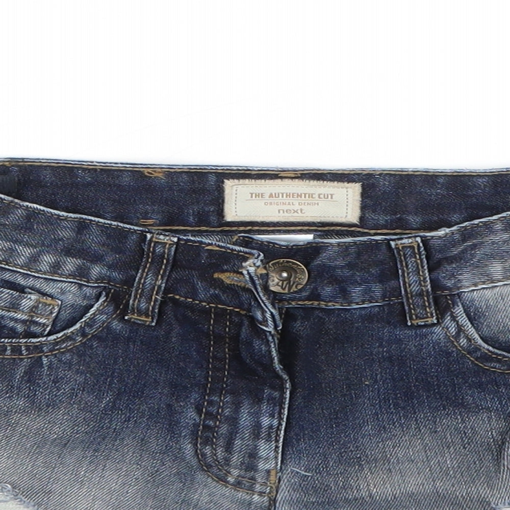 NEXT Girls Blue   Bermuda Shorts Size 8 Years