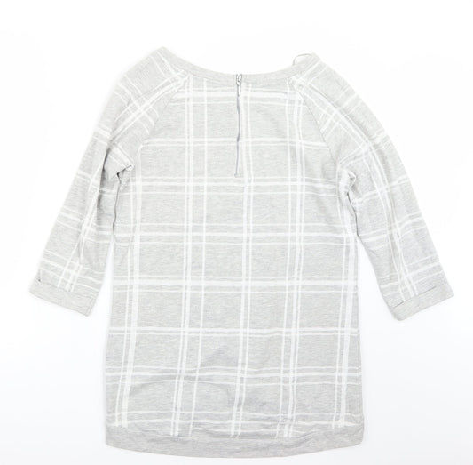 F&F Womens Grey   Basic T-Shirt Size 12