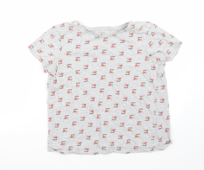 Primark Womens Grey   Basic T-Shirt Size S