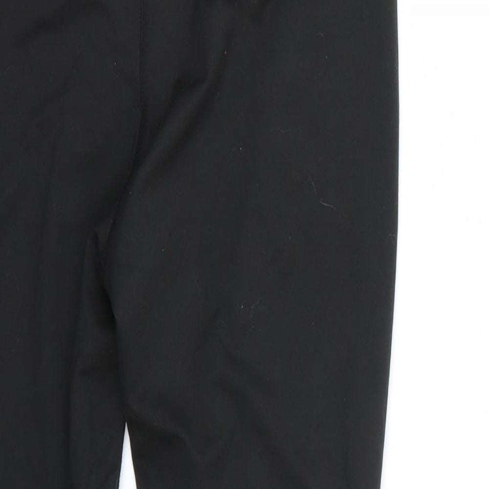 Womens UK Size S Workout  Capri Black Leggings