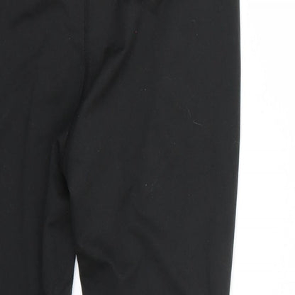 Womens UK Size S Workout  Capri Black Leggings