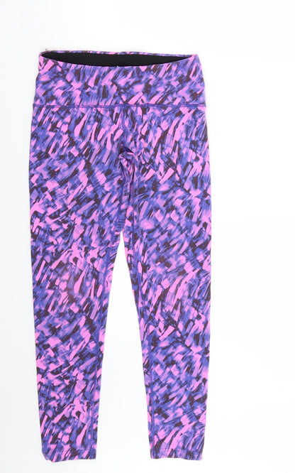 Tuff Athletics Womens Purple   Bloomer Trousers Size XS L24 in