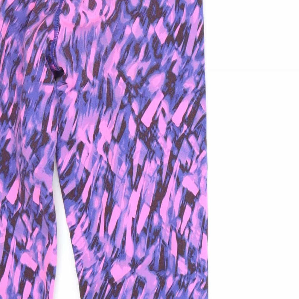 Tuff Athletics Womens Purple   Bloomer Trousers Size XS L24 in