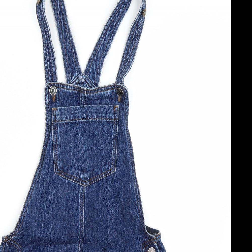 Topshop Womens Blue   Dungaree One-Piece Size 6