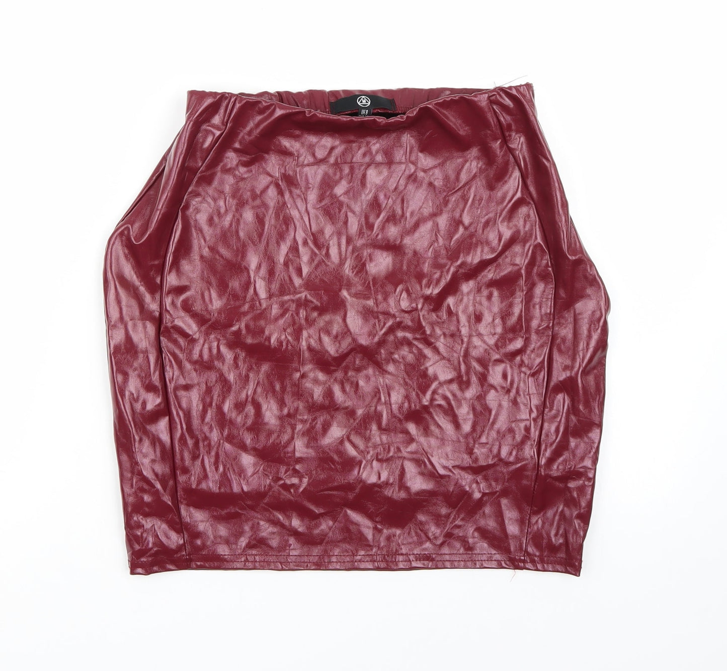 Missguided Womens Purple   A-Line Skirt Size 8