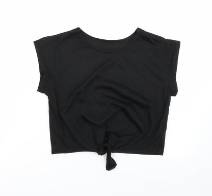 Preworn Womens Black   Basic T-Shirt Size S