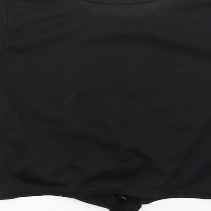 Preworn Womens Black   Basic T-Shirt Size S
