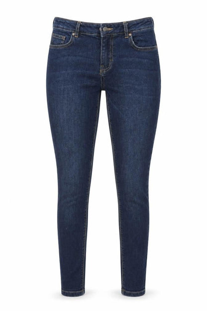 Womens UK Size 8 Denim & Co. Regular Fit Skinny Blue Jeans