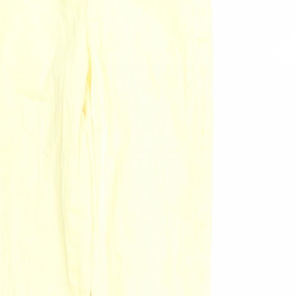 Bershka Womens Yellow   Skinny Jeans Size 34 L31 in