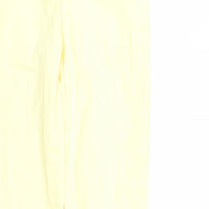 Bershka Womens Yellow   Skinny Jeans Size 34 L31 in