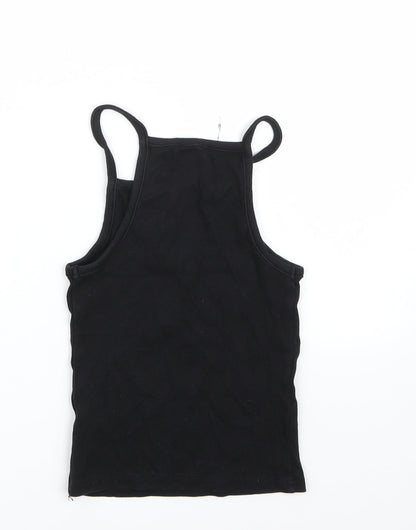 Newlook Womens Black   Basic Tank Size 8