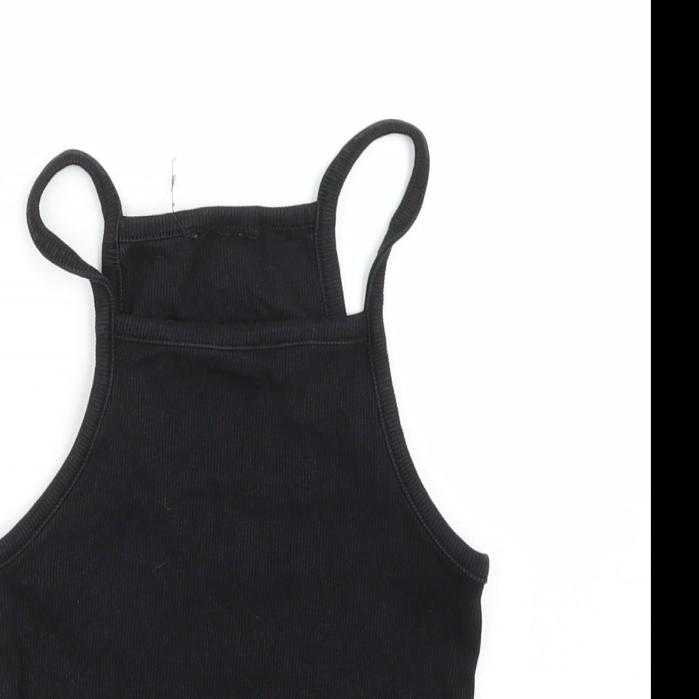 Newlook Womens Black   Basic Tank Size 8