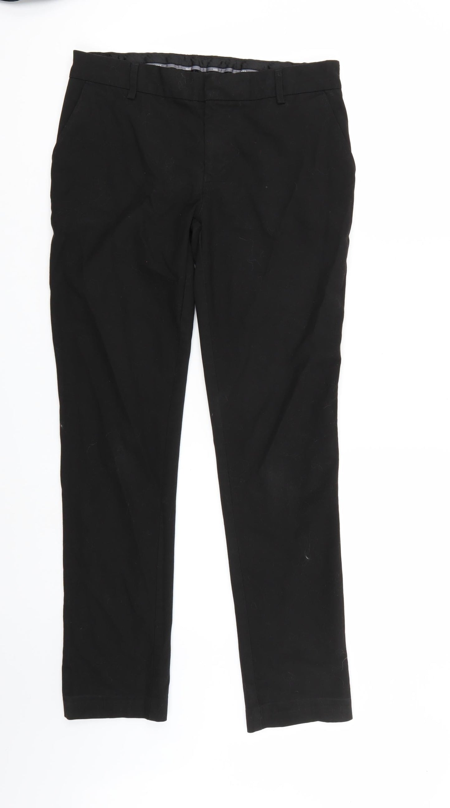 Marks and Spencer Boys Black   Bloomer Trousers Size 13 Years