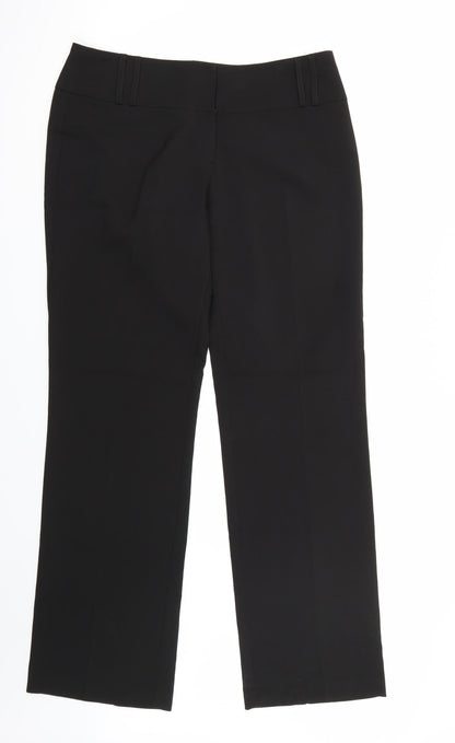 Womens UK Size 14 Dorothy Perkins Regular Fit  Black Trousers