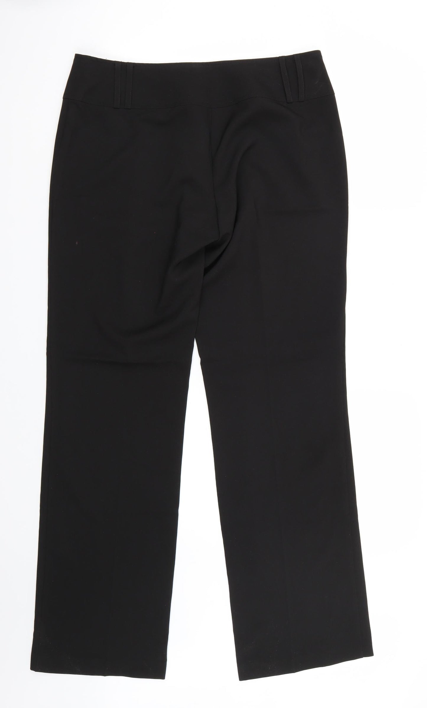 Womens UK Size 14 Dorothy Perkins Regular Fit  Black Trousers