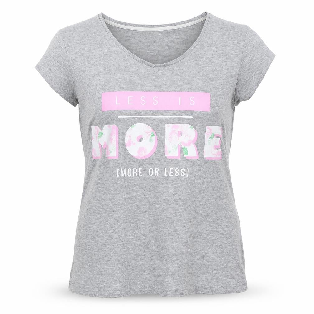 Womens UK Size 8 Primark Grey Basic T-Shirt