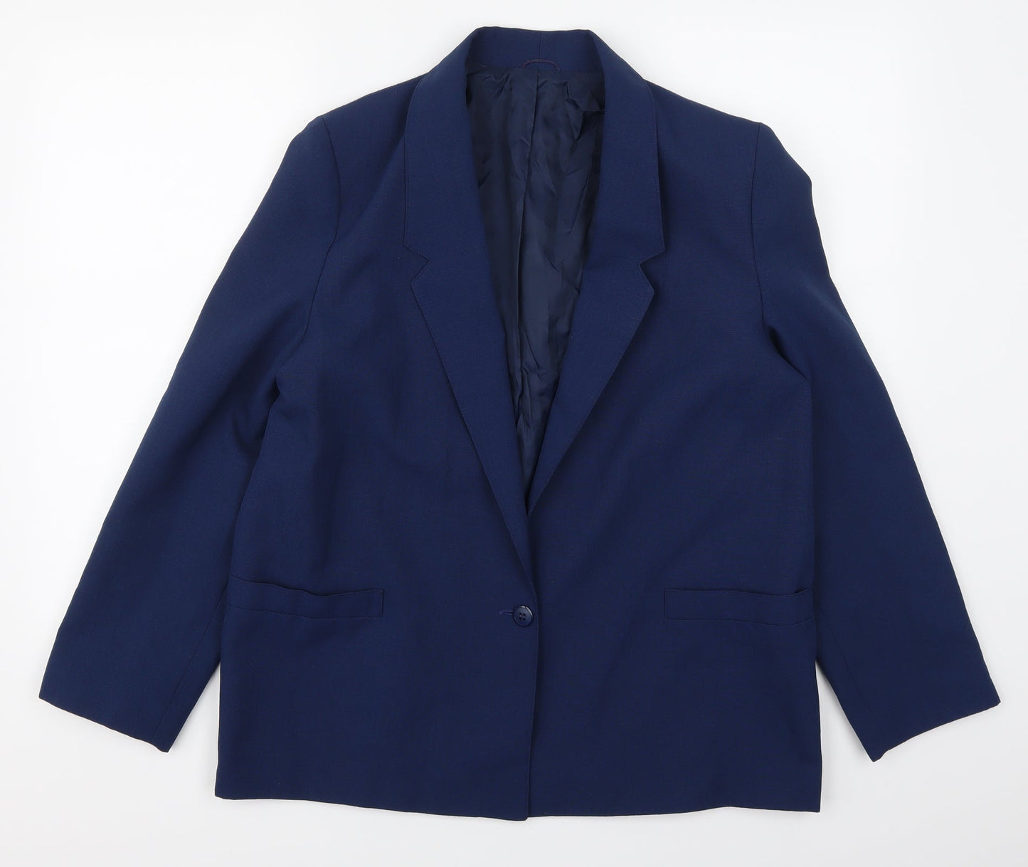 Littlewoods Womens Blue   Jacket Suit Jacket Size 16