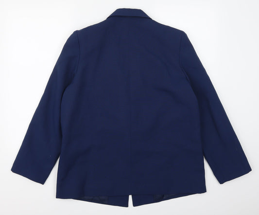 Littlewoods Womens Blue   Jacket Suit Jacket Size 16