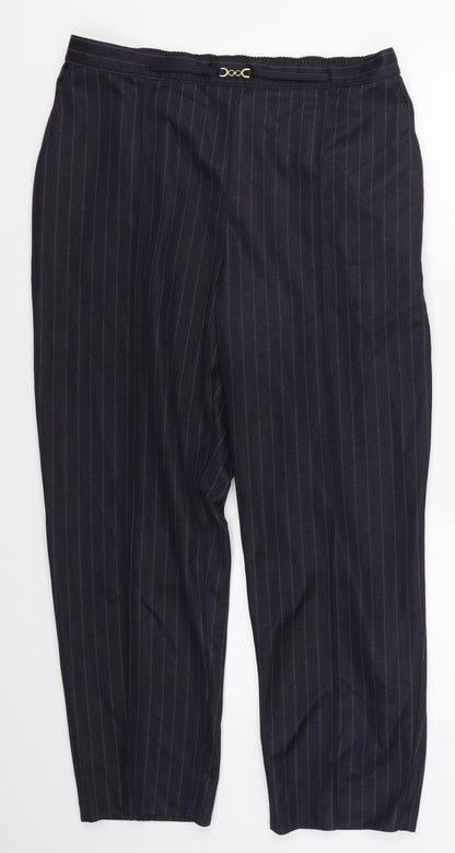 Womens UK Size 34 in Preworn Regular Fit Sweatpants Blue Trousers
