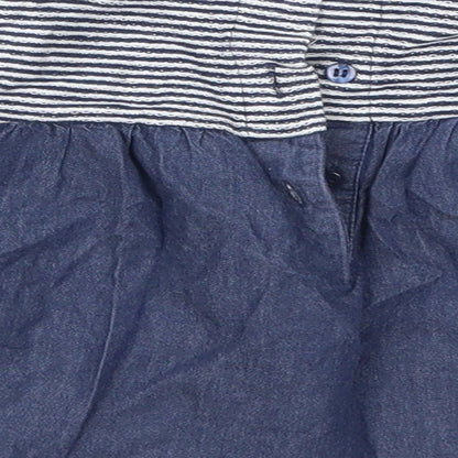 NEXT Girls Blue Striped  A-Line  Size 3-6 Months  - Cat