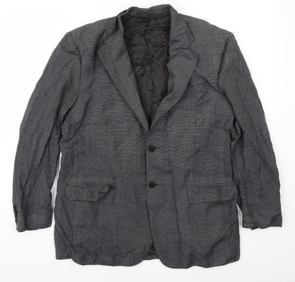 Mens UK Size 42 Marks and Spencer Regular Grey Suit Jacket