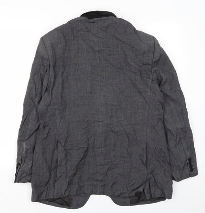 Mens UK Size 42 Marks and Spencer Regular Grey Suit Jacket