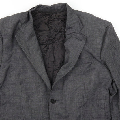 Mens UK Size 42 Marks and Spencer Regular Grey Suit Jacket