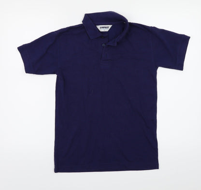 Gymphlex Mens Blue   Basic Polo Size XS
