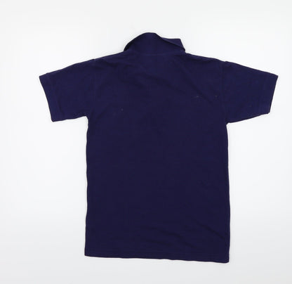 Gymphlex Mens Blue   Basic Polo Size XS