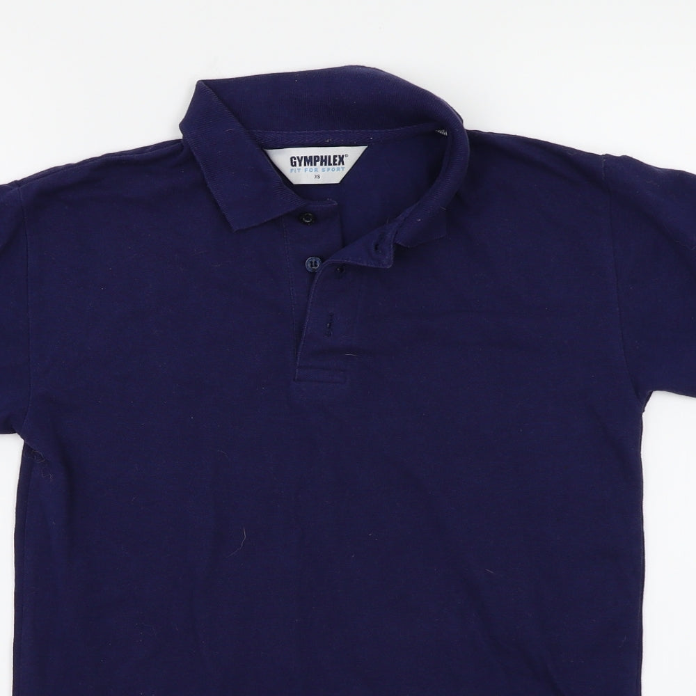 Gymphlex Mens Blue   Basic Polo Size XS