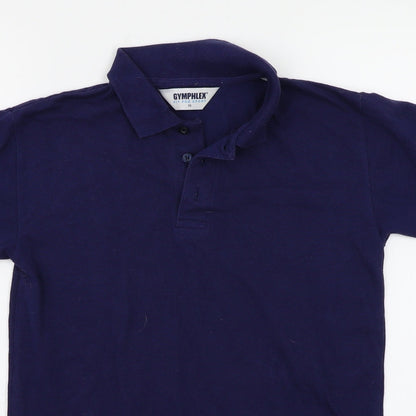 Gymphlex Mens Blue   Basic Polo Size XS