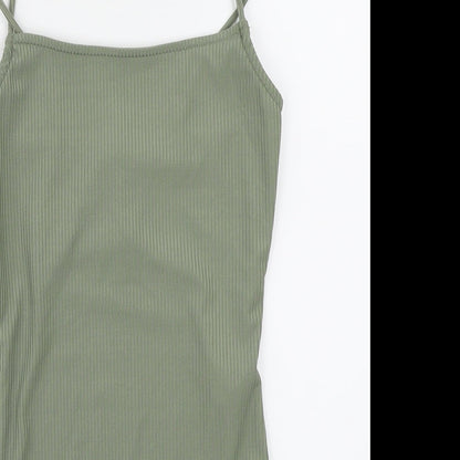 Primark Womens Green   Camisole T-Shirt Size XS