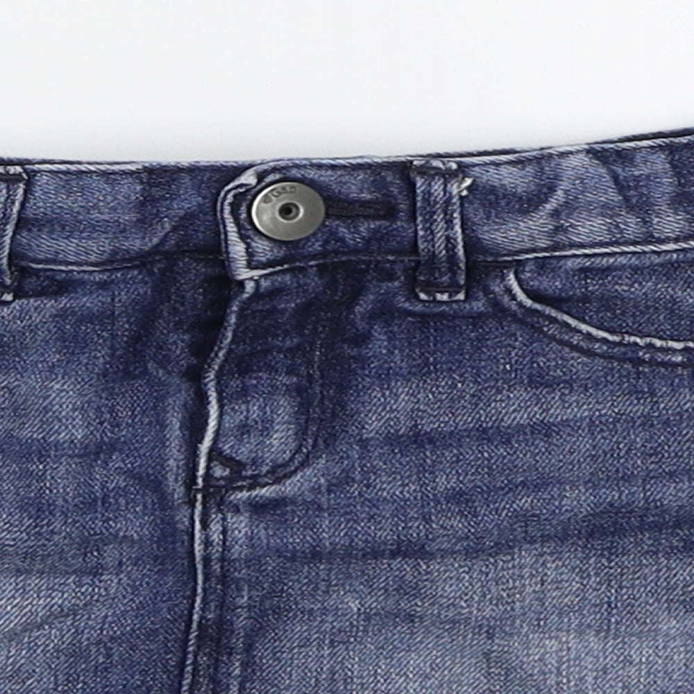 Gap Girls Blue  Denim Straight & Pencil Skirt Size 2 Years